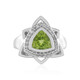Bague en argent et Péridot