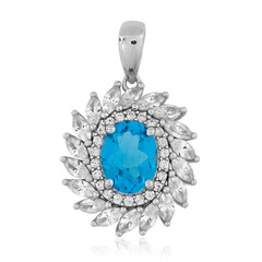 Marambaia-Topas-Silberanhänger