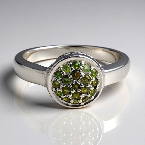 Bague en argent et Alexandrite