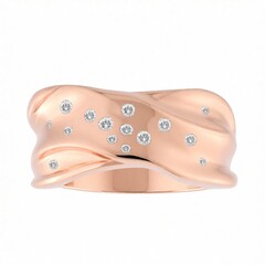 Anello in oro con Diamante VVS1 (G) (Annette)