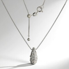 Collana in argento con Zircone (Adela Silber)