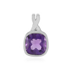 Colgante en plata con Amatista de Siberia