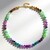 Collier en argent et Fluorite
