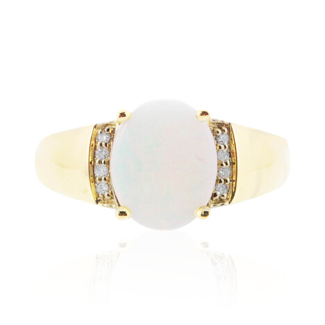 14K Australian Opal Gold Ring (CIRARI)