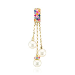 Pendentif en or et Perle d'Akoya (Michelle Albala)