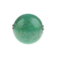 Chrysopras-Silberanhänger (MONOSONO COLLECTION)