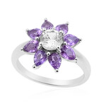 Zilveren ring met een zirkoon
