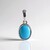 Ciondolo in argento con Turchese Sleeping Beauty