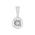 9K Flawless (F) Diamond Gold Pendant (LUCENT DIAMONDS)