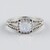 Anello in argento con Opale di Welo