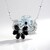 Collana in argento con Spinello Nero (Dallas Prince Designs)