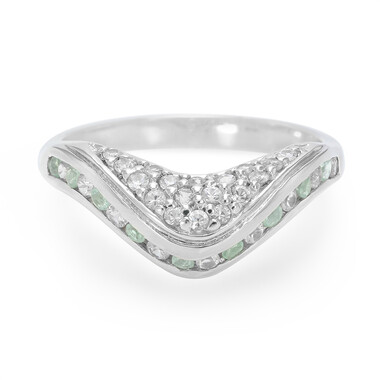 Paraiba-Turmalin-Silberring