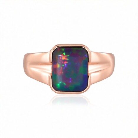 Anillo en oro con Ópalo de Mezezo (de Melo Gold)