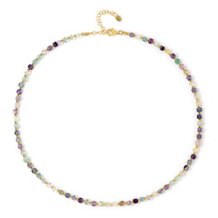 Collana in argento con Fluorite