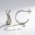 Boucles d'oreilles en argent