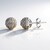 Pendientes en plata con Diamante champán I2 (Ornaments by de Melo)