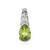 Peridot Silver Pendant (Faszination Türkis)