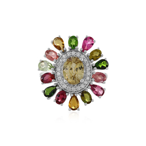 Edelstein-Silberring