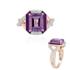 Zilveren ring met een lavendel amethist (Adela Silber)