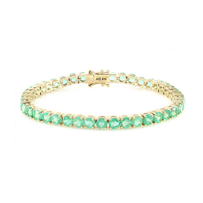 Bracelet en or et Emeraude de Colombie