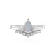 Anillo en plata con Ópalo de Australia