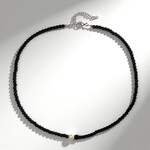 Collana in argento con Perla d'Acqua Dolce Bianca