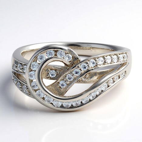 Anello in argento con Zircone