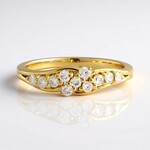 Anello in argento con Diamante I3 (H)