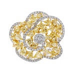 Bague en or et Diamant SI2 jaune (CIRARI)