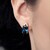 10K London Blue Topaz Gold Earrings