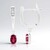 Orecchini in argento con Rubellite Brasiliana AAA