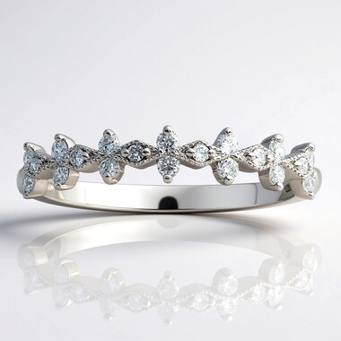 10K SI1 (H) Diamond Gold Ring