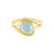 Ofiki Aquamarine Silver Ring