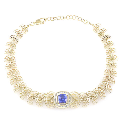 Bracciale in oro con Tanzanite AAA (Ornaments by de Melo)