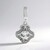 Ciondolo in argento con Petalite