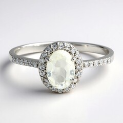 Anello in argento con Ortoclasio