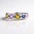Anello in argento con Zaffiro Ceylon Blu
