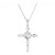 White Topaz Silver Necklace