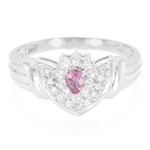 Cuprian Tourmaline Silver Ring