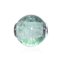 Ciondolo in argento con Quarzo Verde