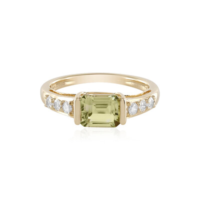 Anello in oro con Tormalina Brasiliana (AMAYANI)
