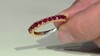 Anillo en plata con Rubí de Birmania (Gems en Vogue)
