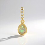 Pendentif en argent et Opale Welo