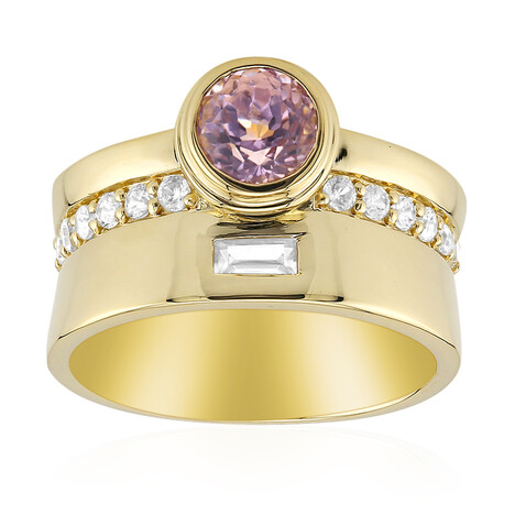Anello in oro con Kunzite Patroke (Adela Gold)