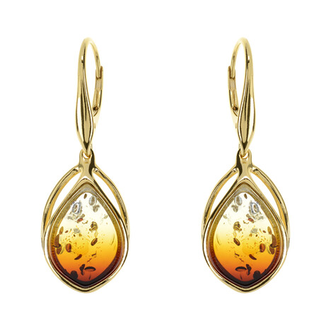 Baltic Amber Silver Earrings (dagen)