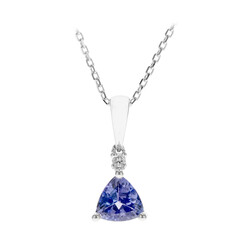 Collana in oro con Tanzanite AAA