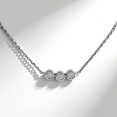 Collana in oro con Diamante SI1 (H)