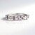 Bague en argent et Saphir parme