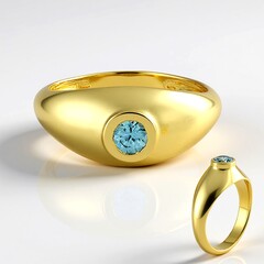 Anello in argento con Zircone Ratanakiri