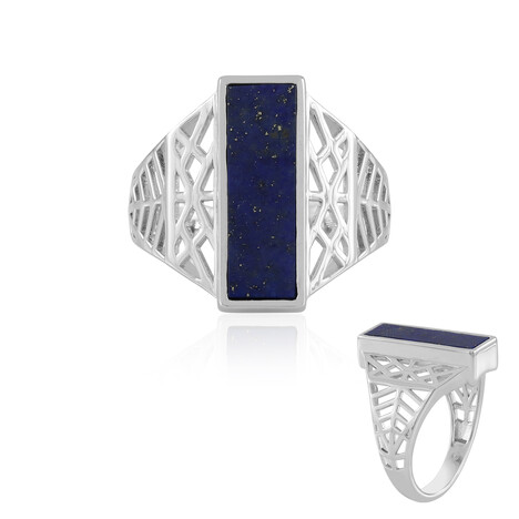 Lapislazuli-Silberring (Ornaments by de Melo)